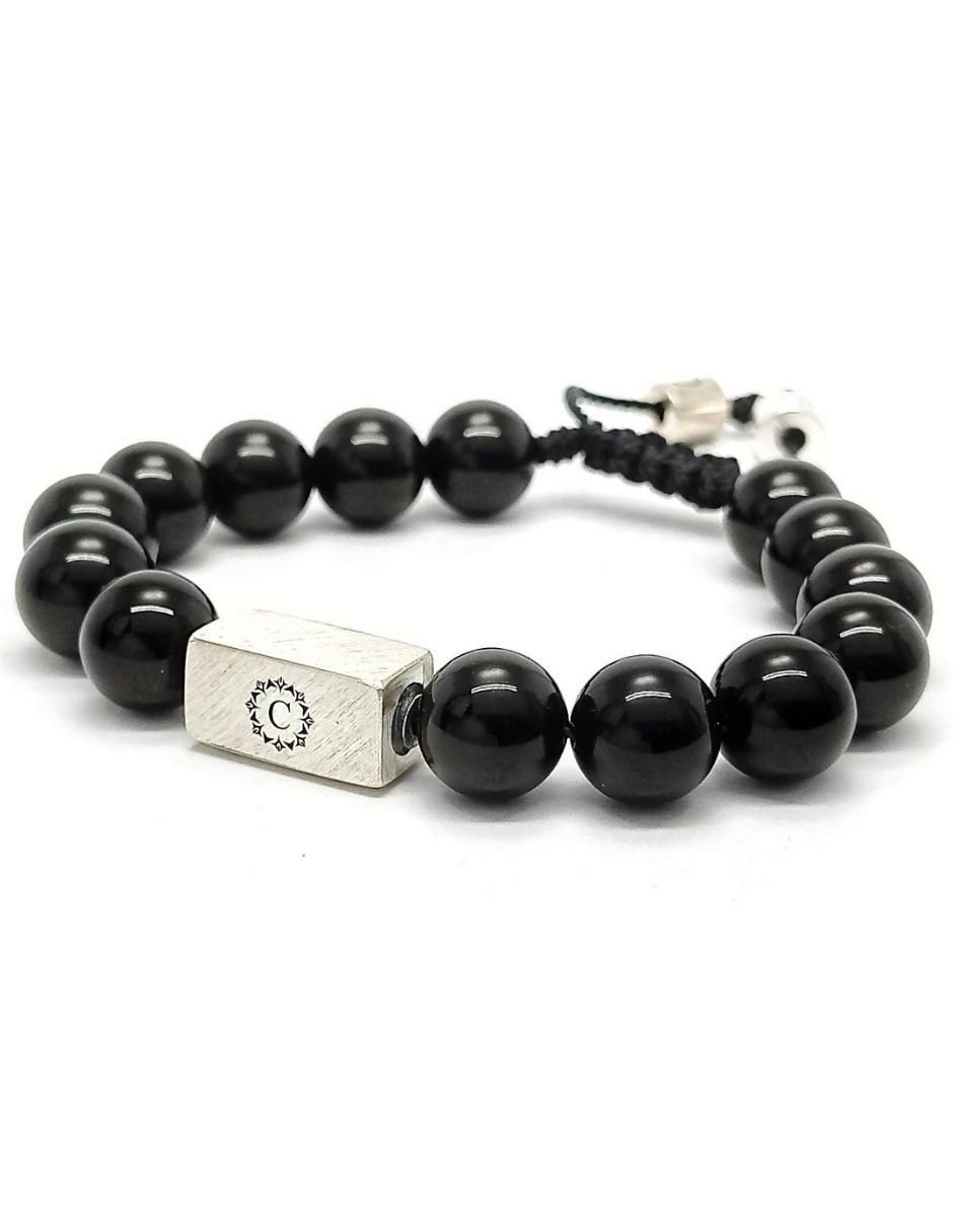 Pulsera de plata acabado brillante 3