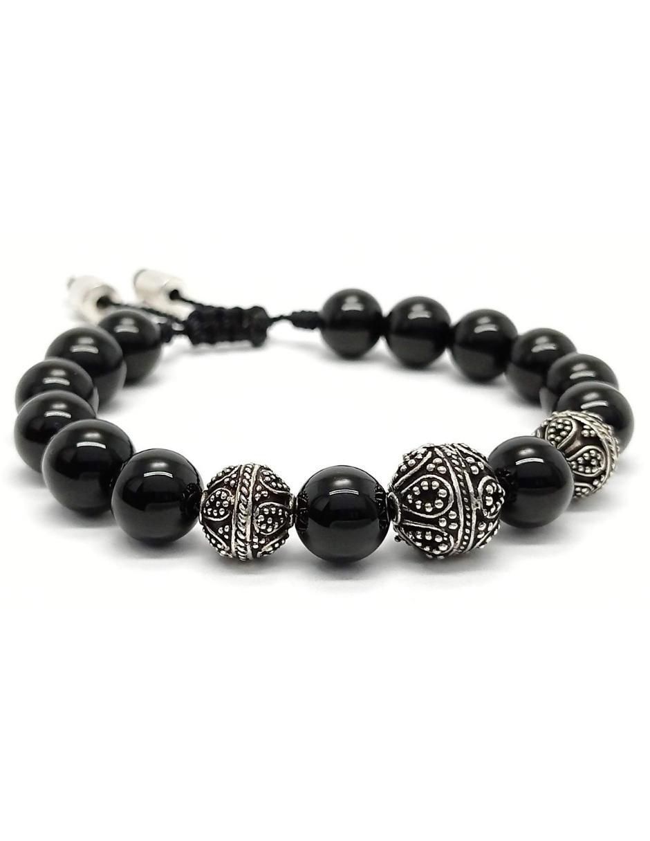 Pulsera de plata acabado brillante 2