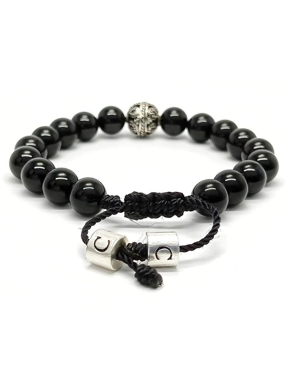 Pulsera de plata acabado brillante 4