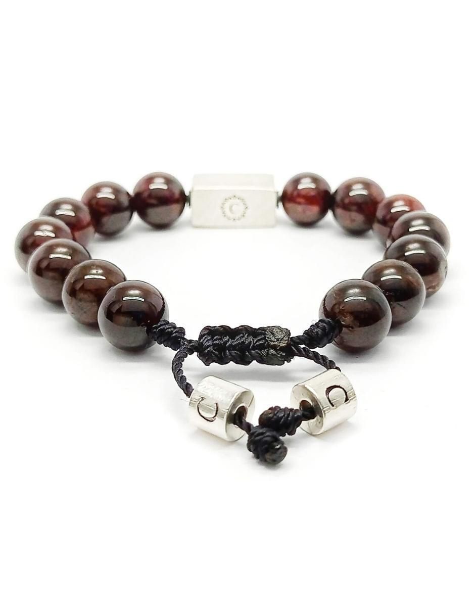 Pulsera de plata acabado brillante 4