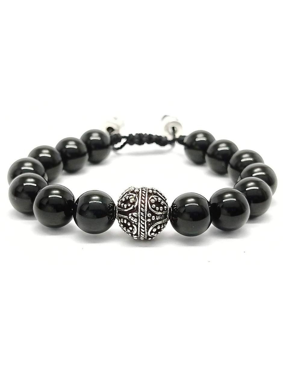 Pulsera de plata acabado brillante