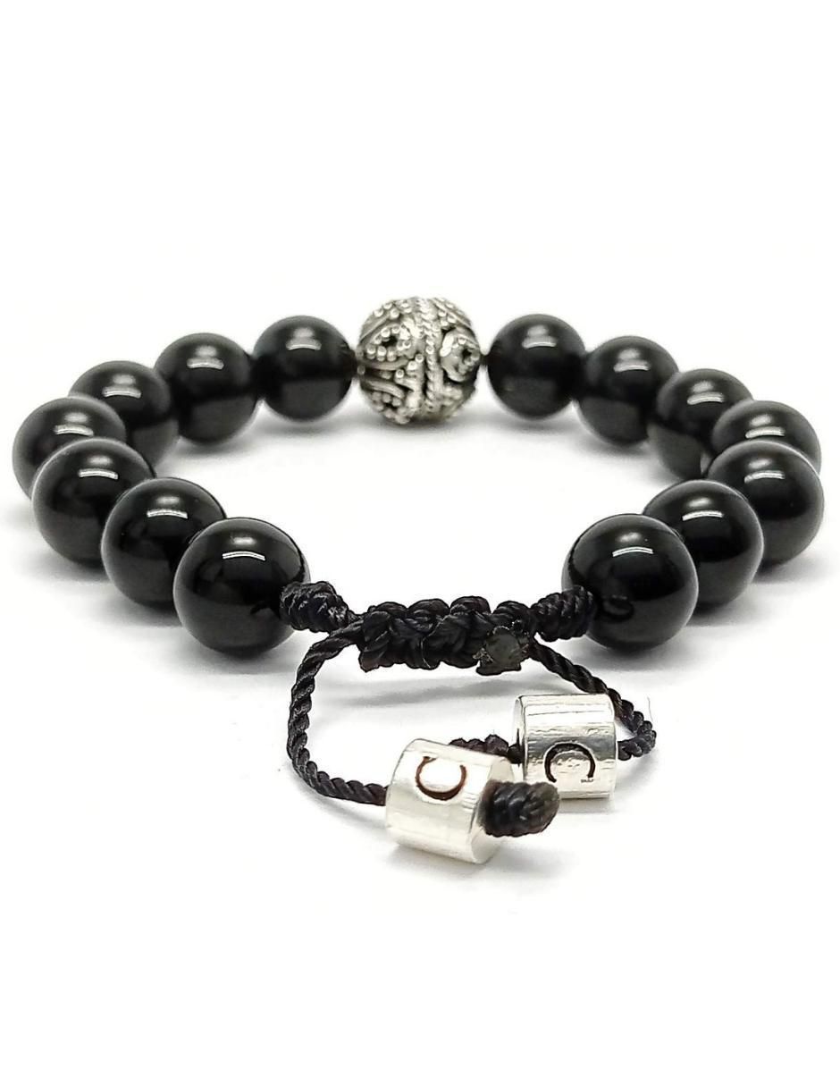 Pulsera de plata acabado brillante 5