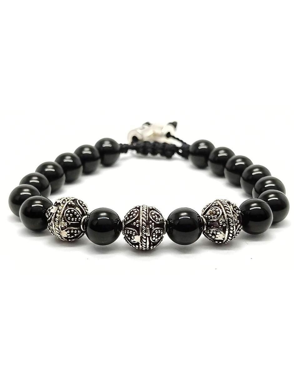 Pulsera de plata con acabado brillante Pulsera de plata con acabado brillante