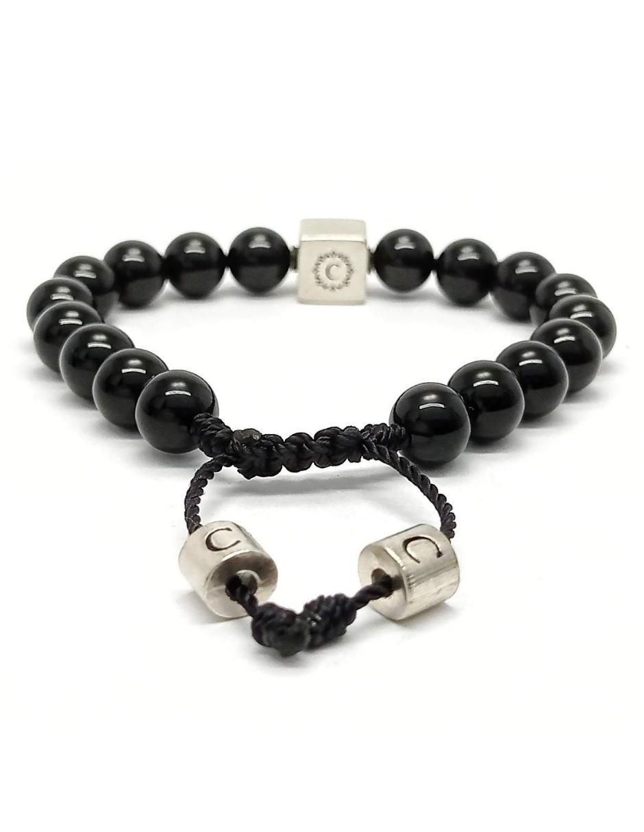 Pulsera de plata acabado brillante 4