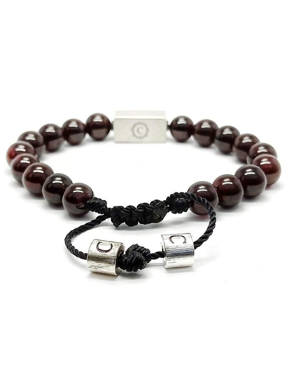 Pulsera de plata acabado brillante 4