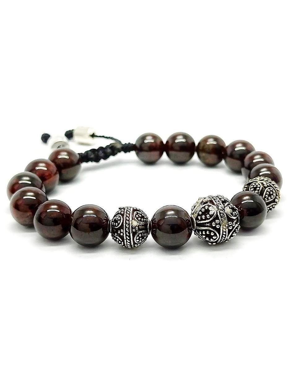 Pulsera de plata acabado brillante 2