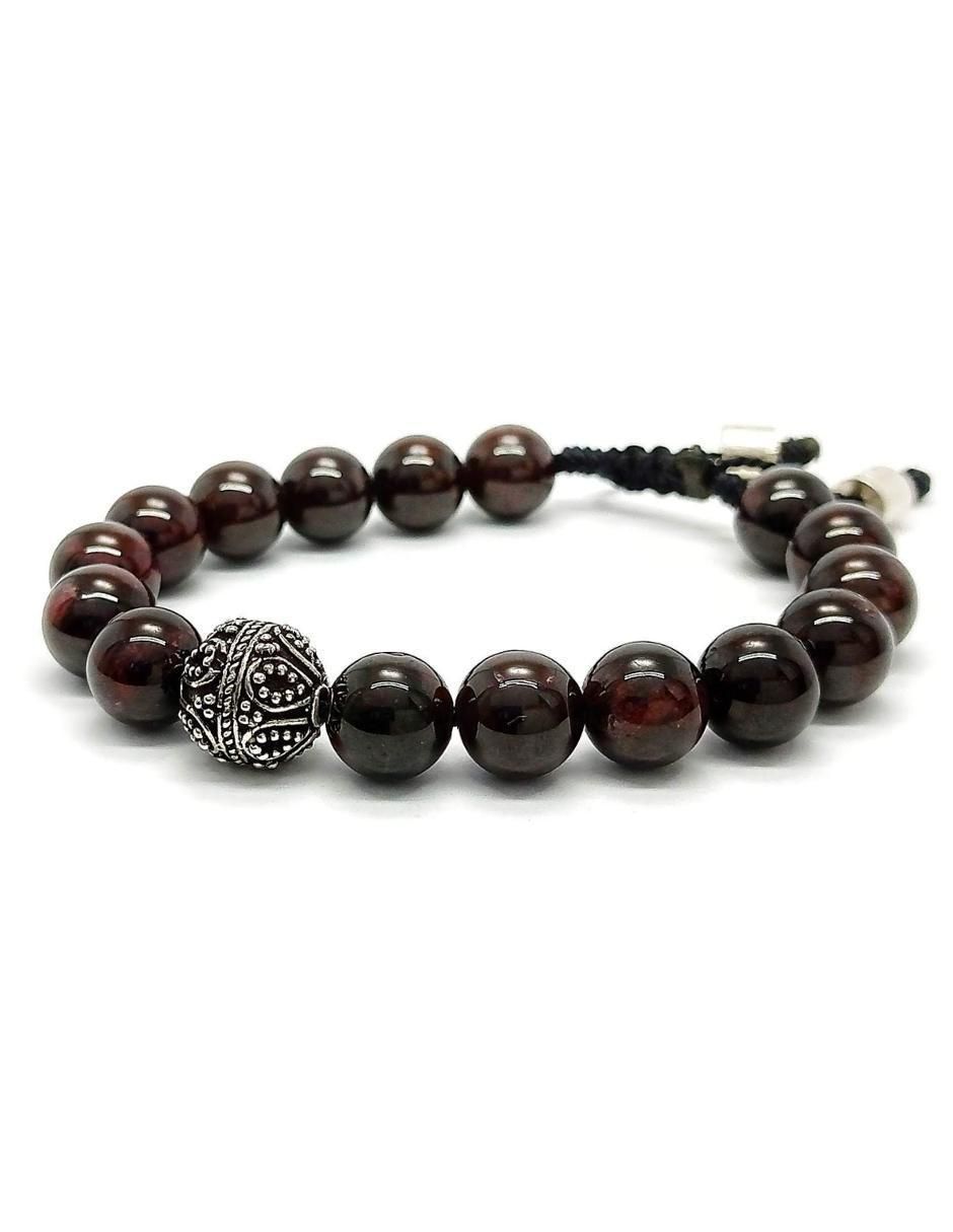 Pulsera de plata acabado brillante