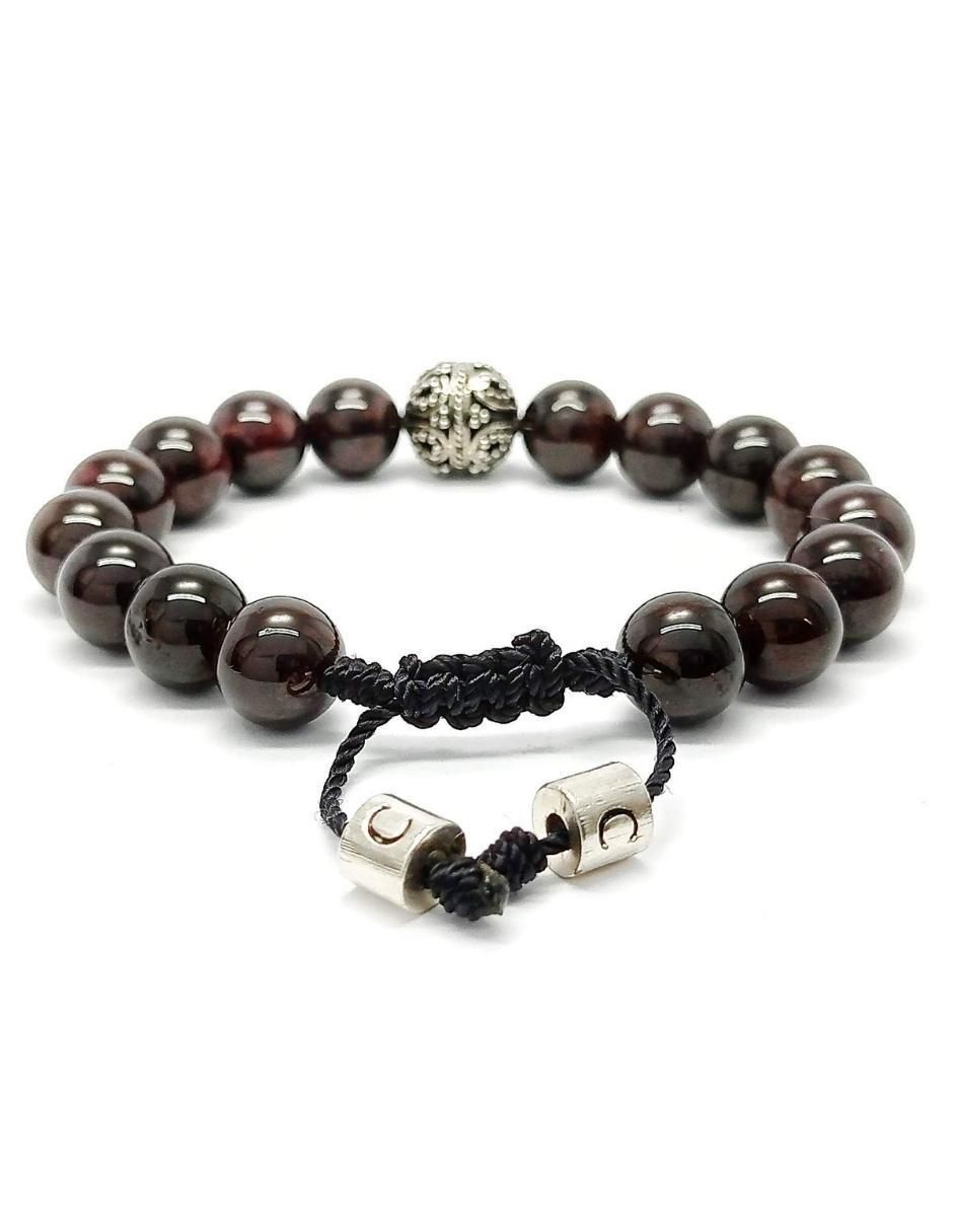 Pulsera de plata acabado brillante