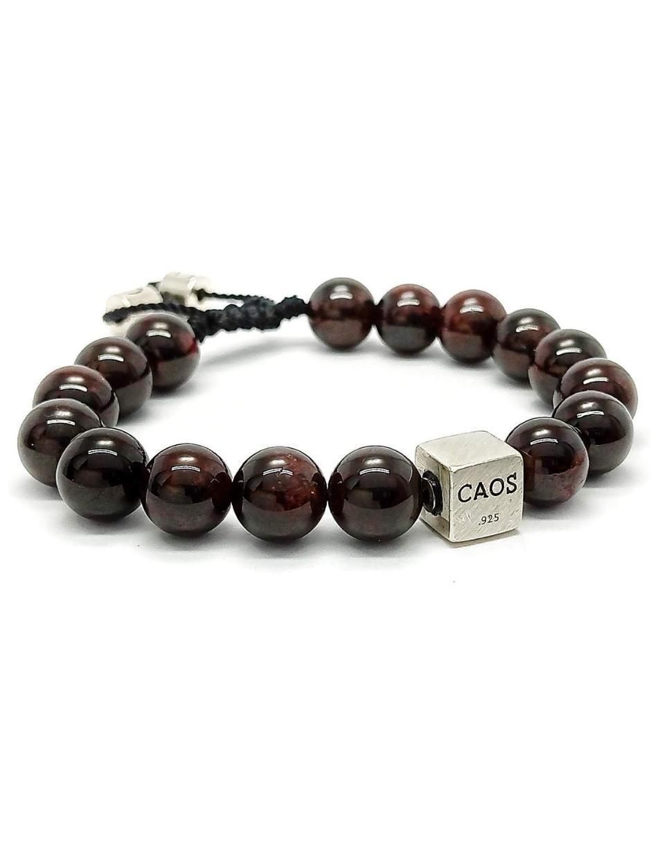 Pulsera de plata acabado brillante