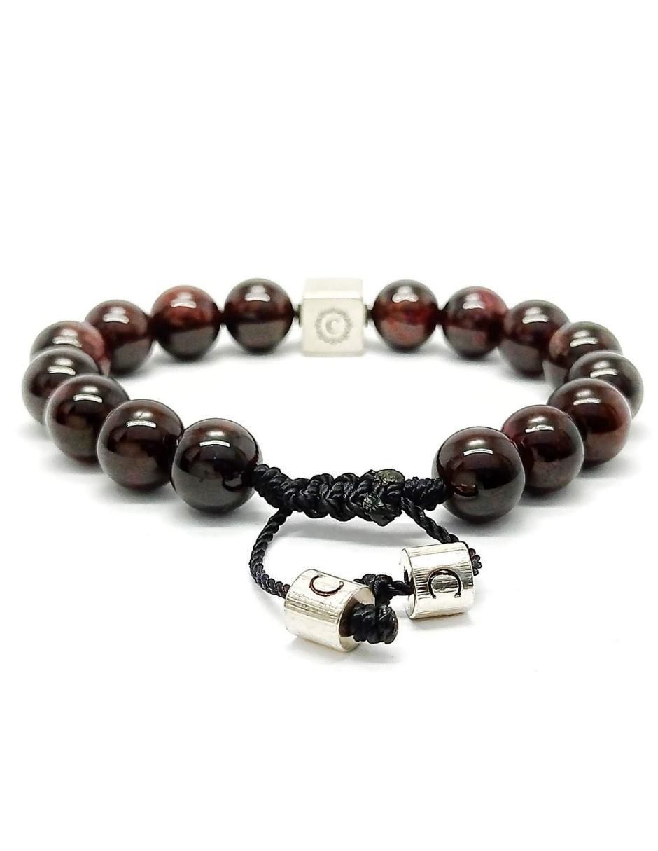 Pulsera de plata acabado brillante