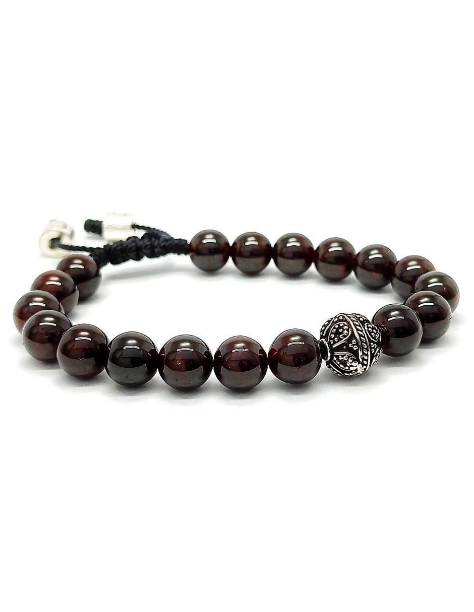 Pulsera de plata con acabado brillante 2