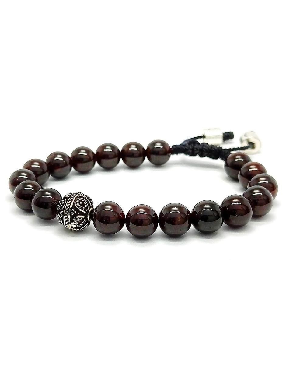 Pulsera de plata con acabado brillante 3