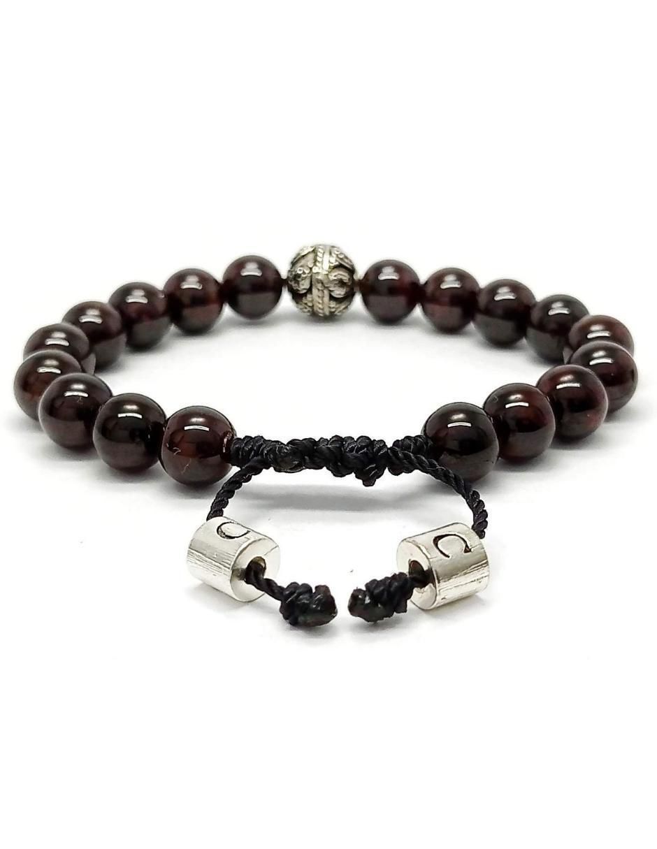 Pulsera de plata con acabado brillante 4