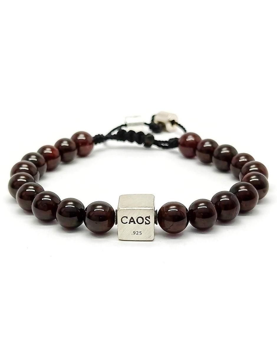 Pulsera con acabado plata