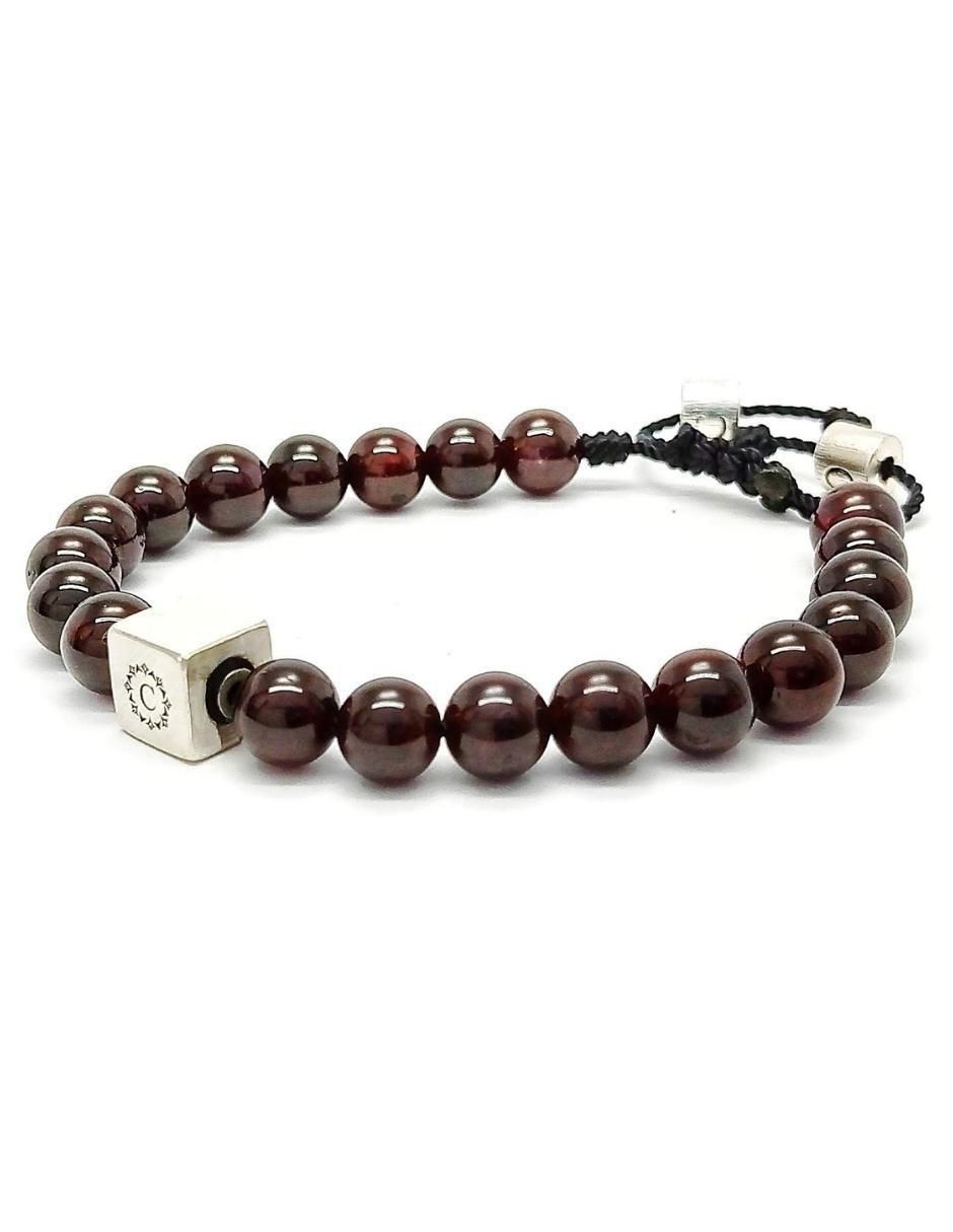 Pulsera con acabado plata 3