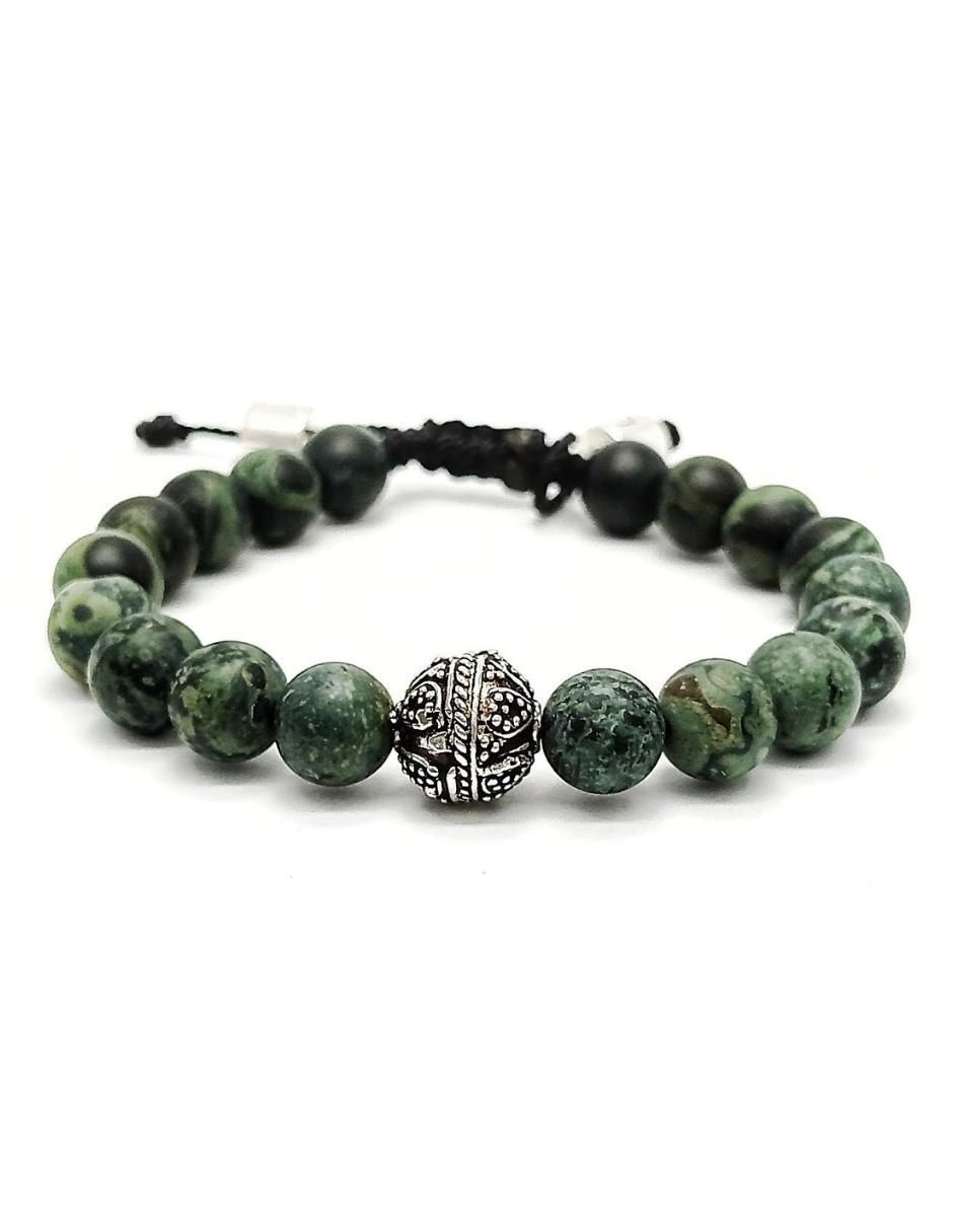 Pulsera de plata con acabado metálico Pulsera de plata con acabado metálico