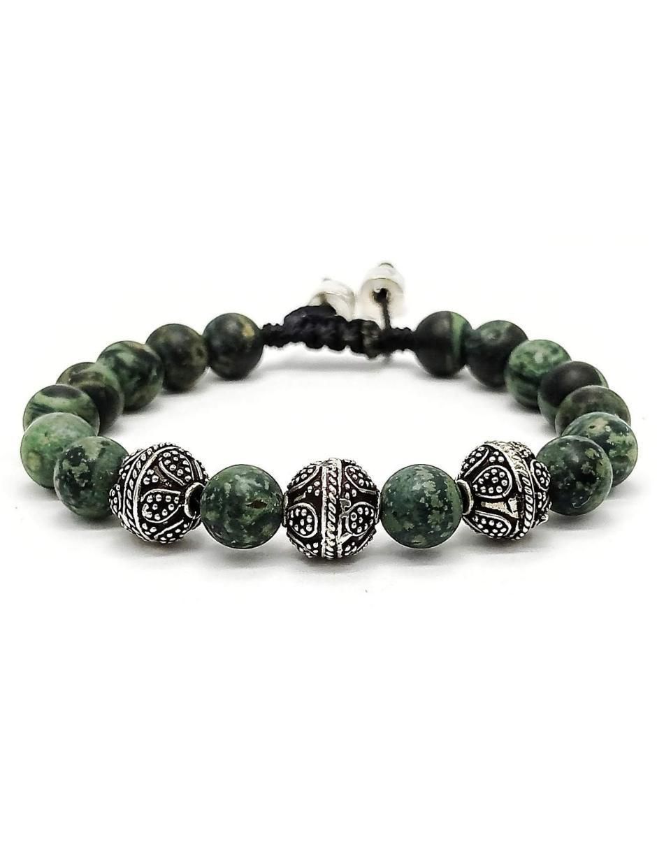 Pulsera de plata con acabado metálico Pulsera de plata con acabado metálico