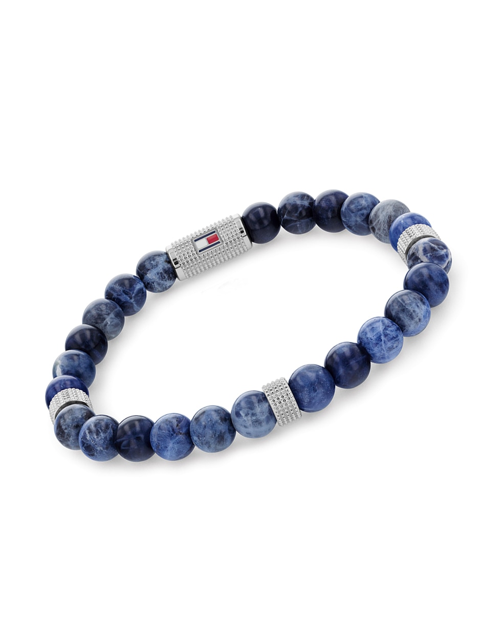 Brazalete Beaded Stone con acabado liso 2