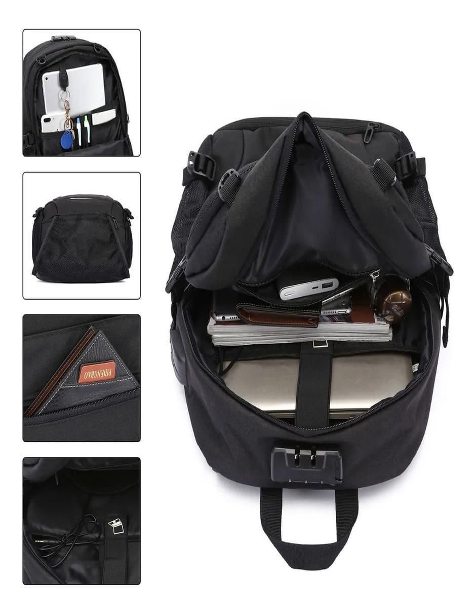 Mochila antirrobo impermeable para hombre 2