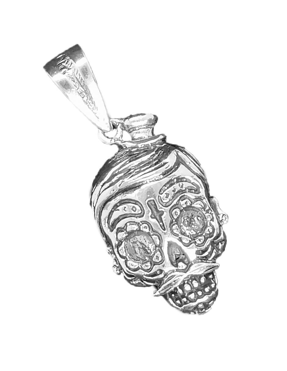 Dije de cráneo de plata P 925 Dije de cráneo de plata P 925