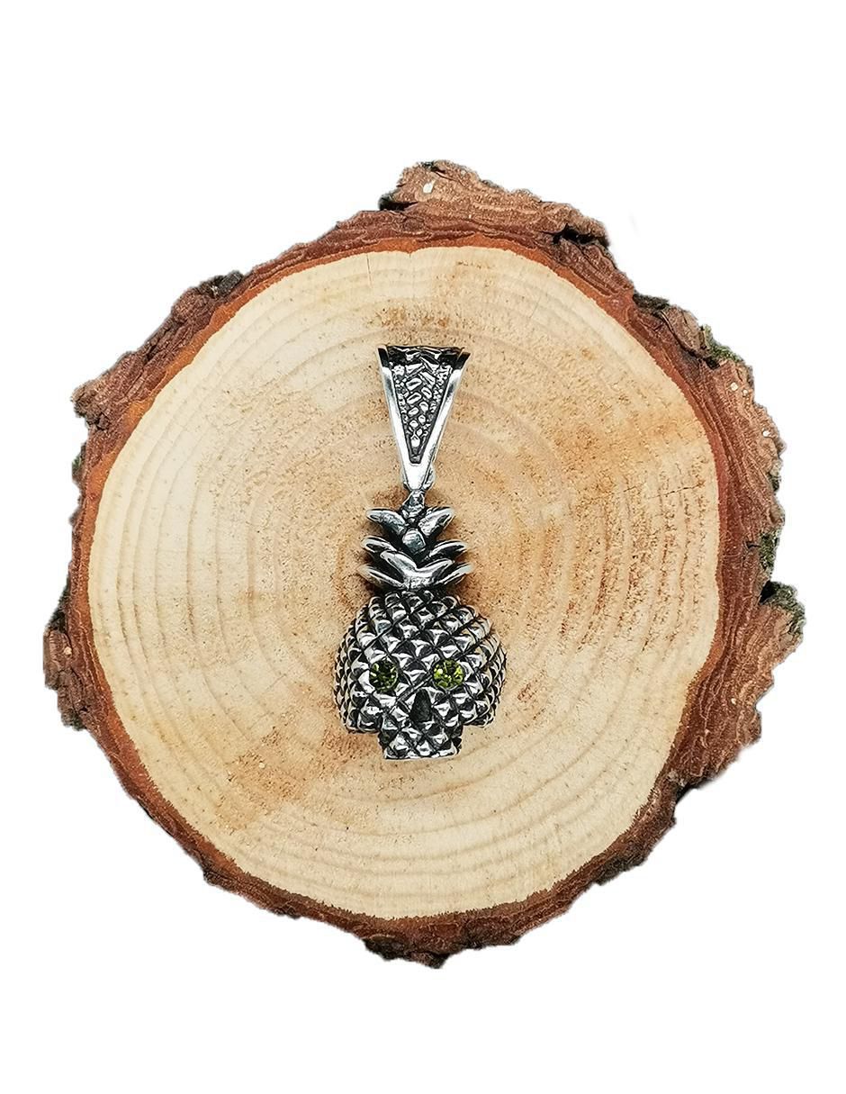Dije de calavera de plata P 925 3