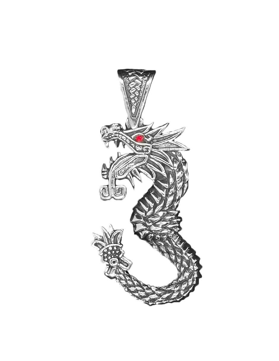 Dije de serpiente méxico de plata
