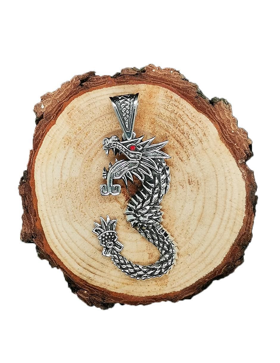 Dije de serpiente méxico de plata 3