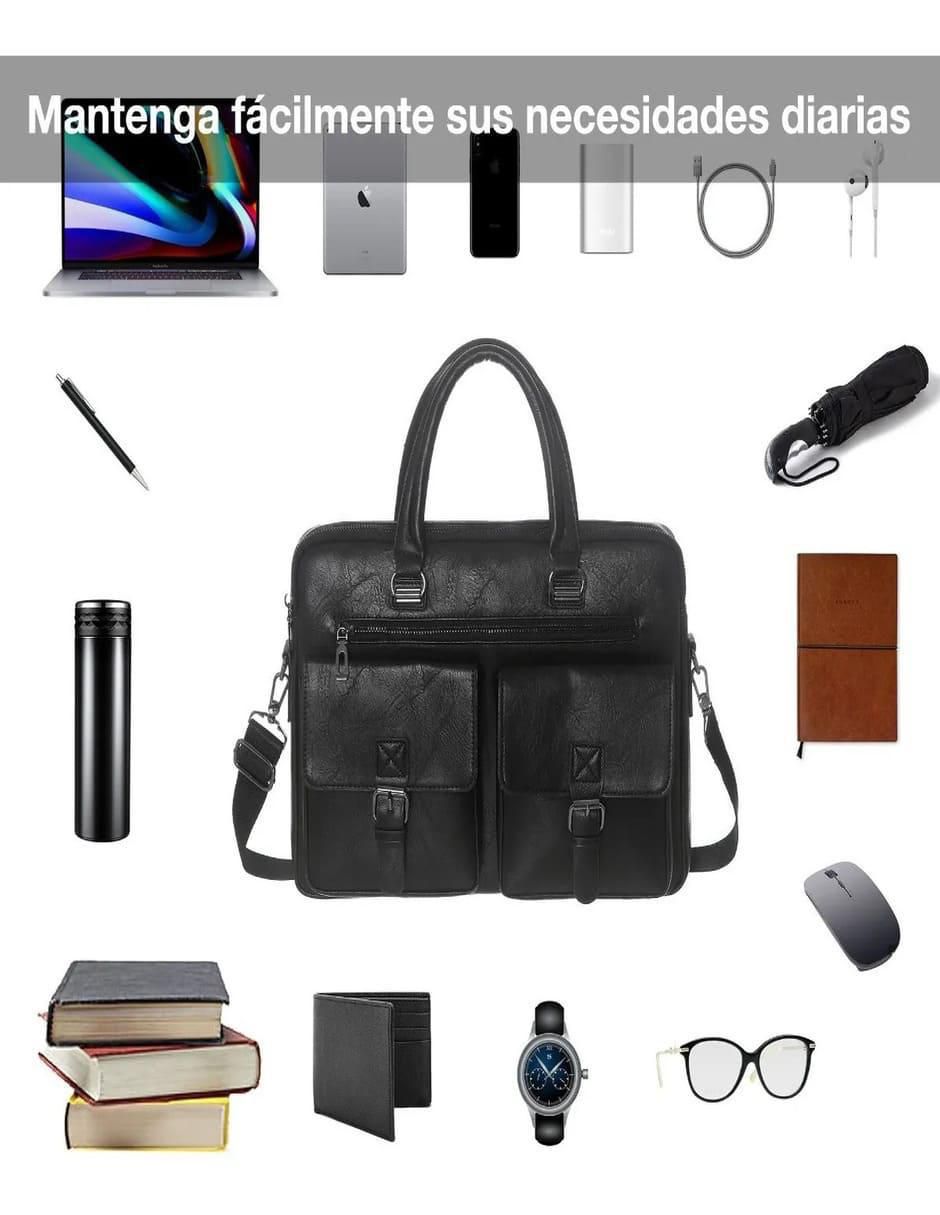 Portafolio Lab.G de cuero para hombre 4
