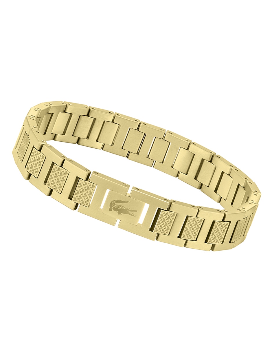 Pulsera de acero inoxidable Metropole con acabado brillante 4