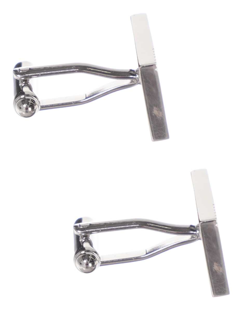 Mancuernillas forma rectangular 3