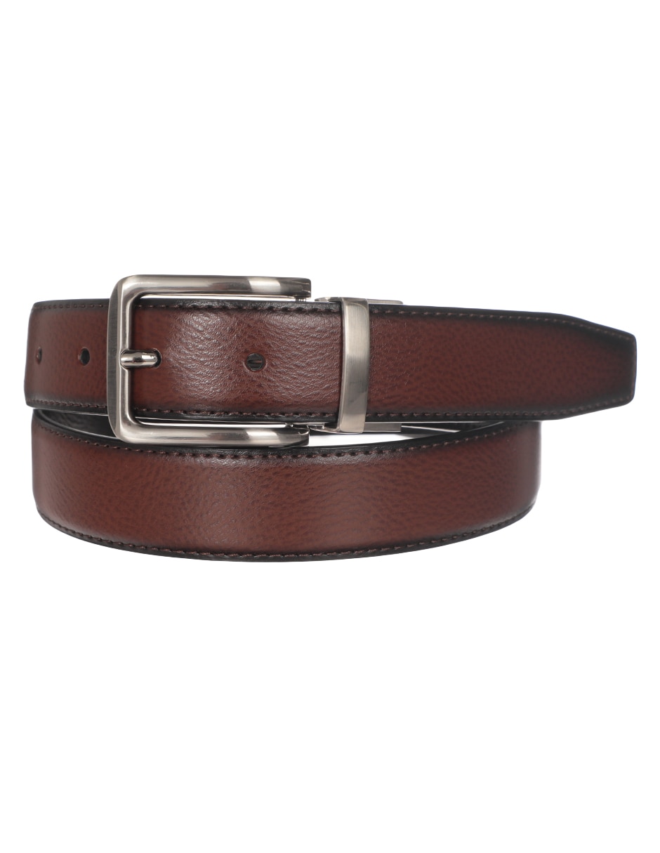 Cinturón de piel para hombre