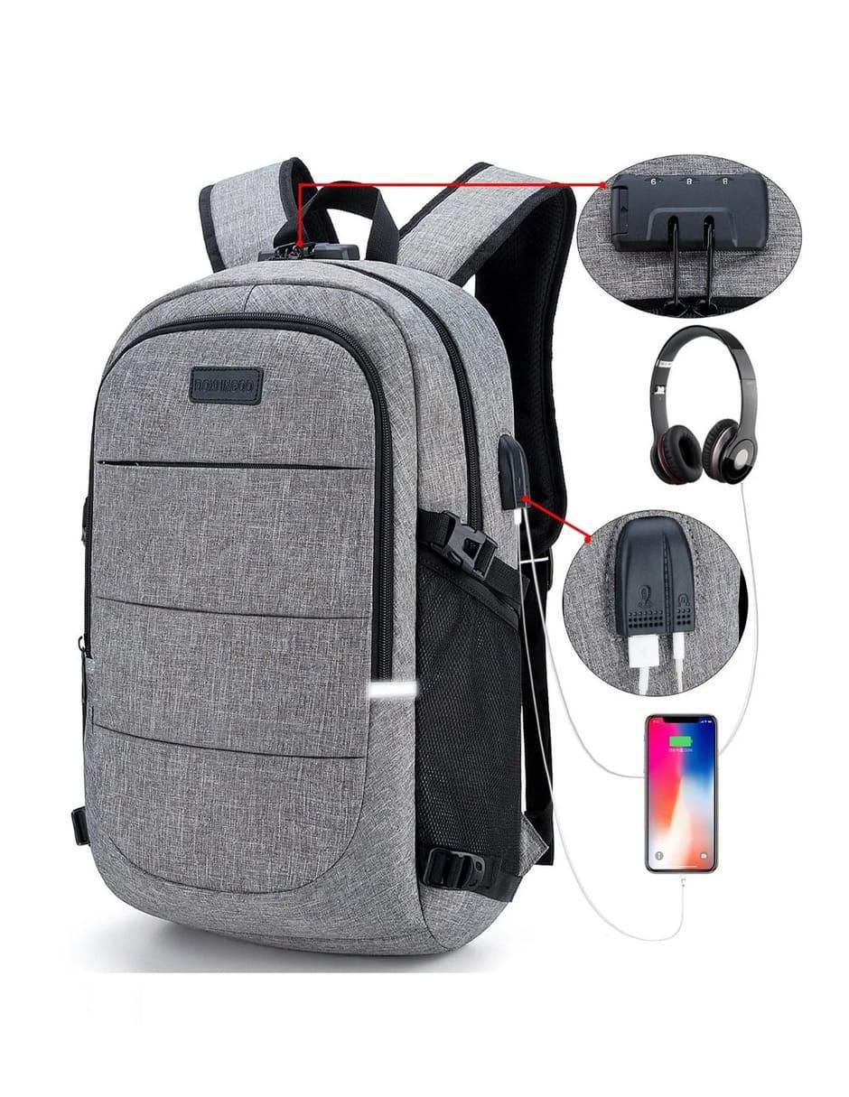 Mochila casual impermeable unisex 2