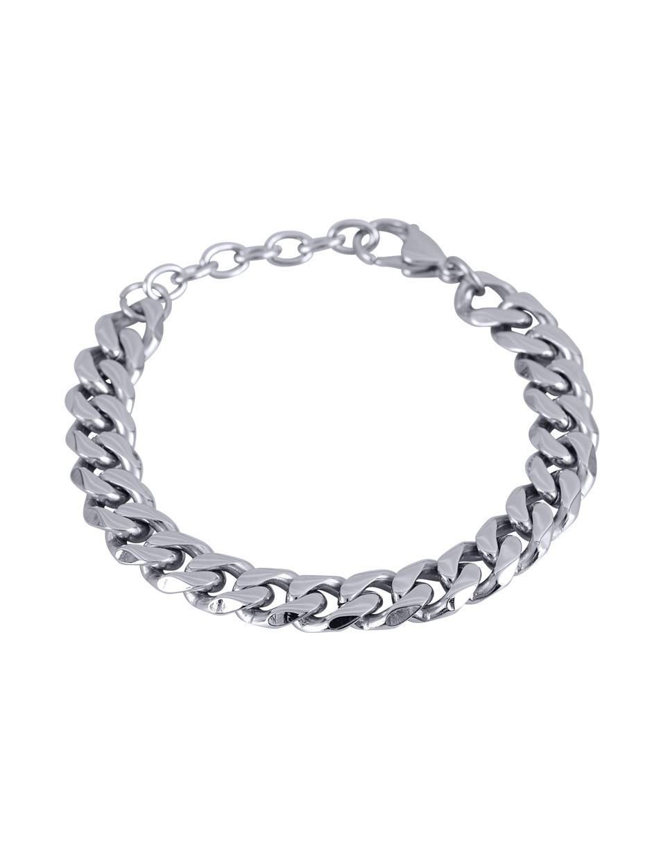 Pulsera Luckman con acabado brillante