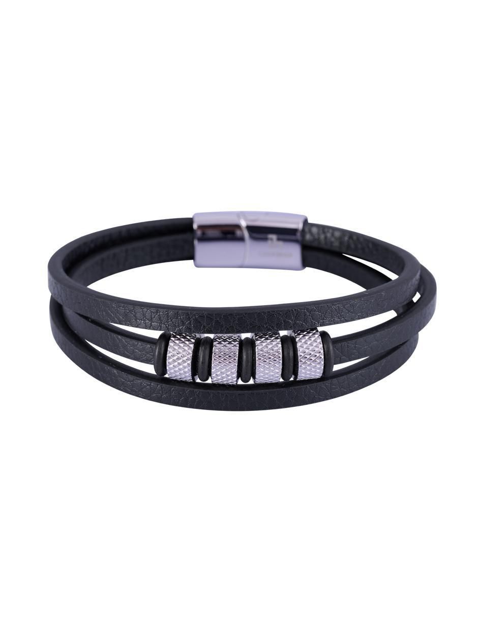 Pulsera Luckman con acabado brillante