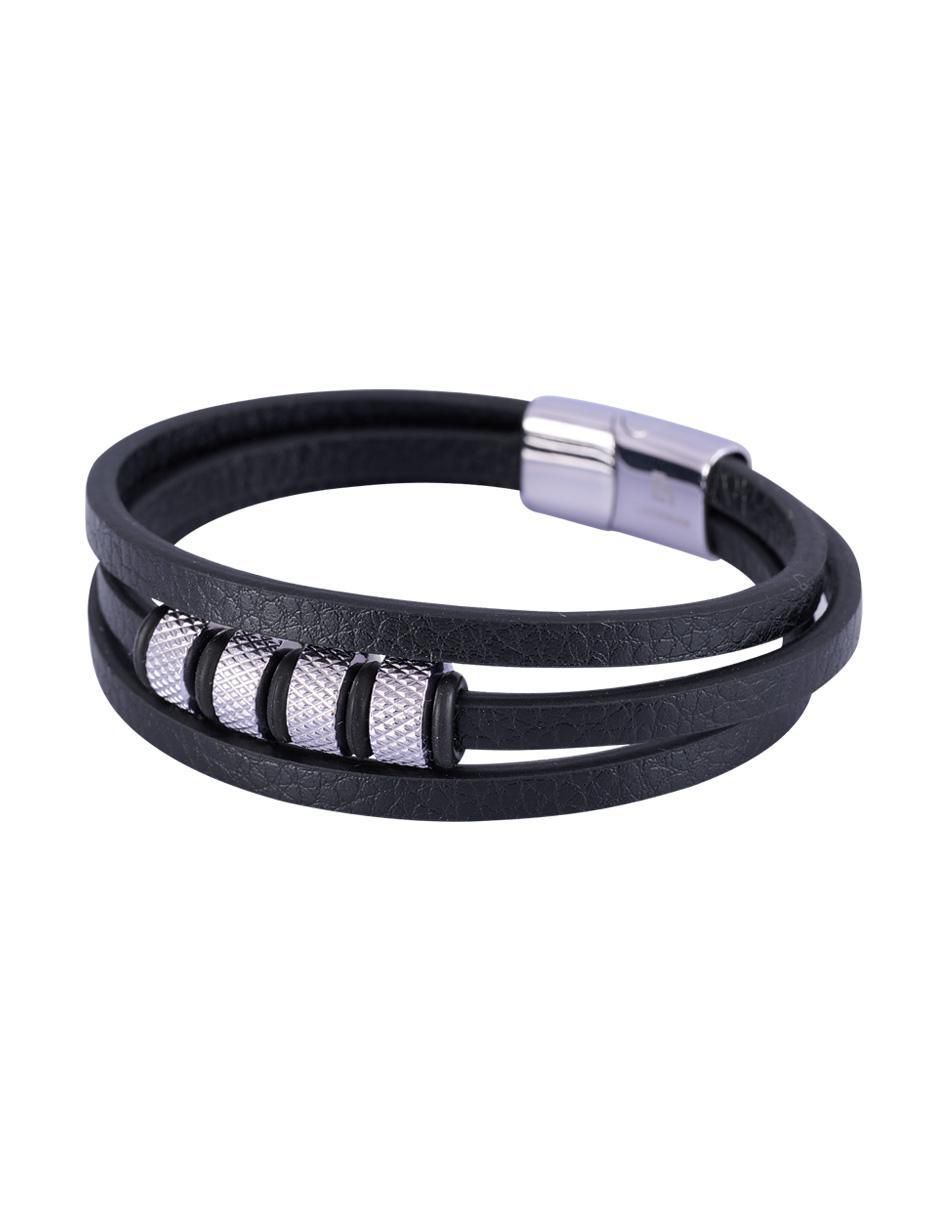 Pulsera Luckman con acabado brillante
