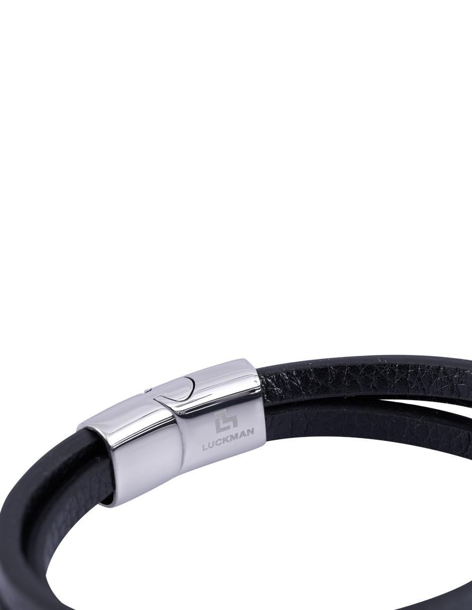 Pulsera Luckman con acabado brillante