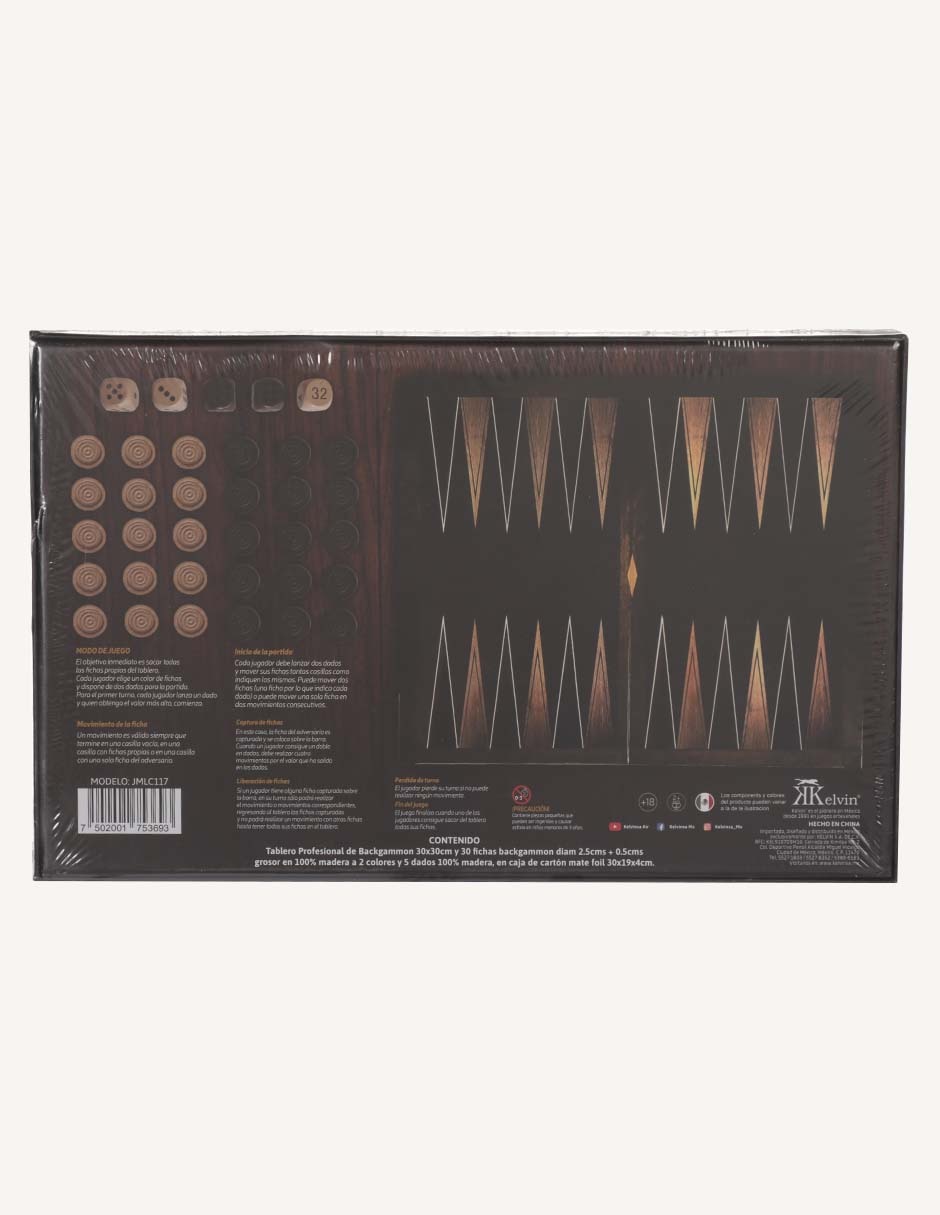 Backgammon juego de mesa 3