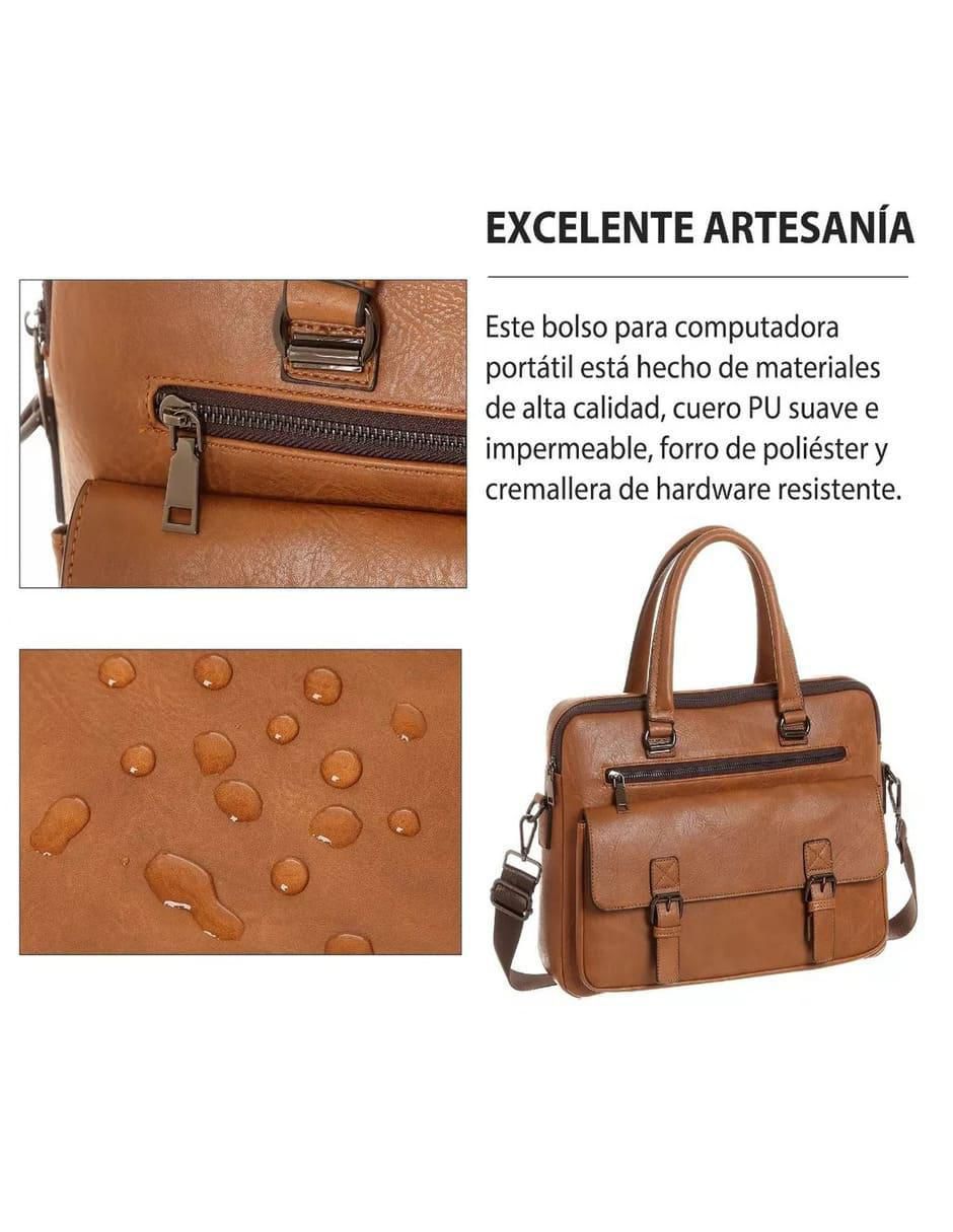 Portafolio Lab.G de cuero unisex 3