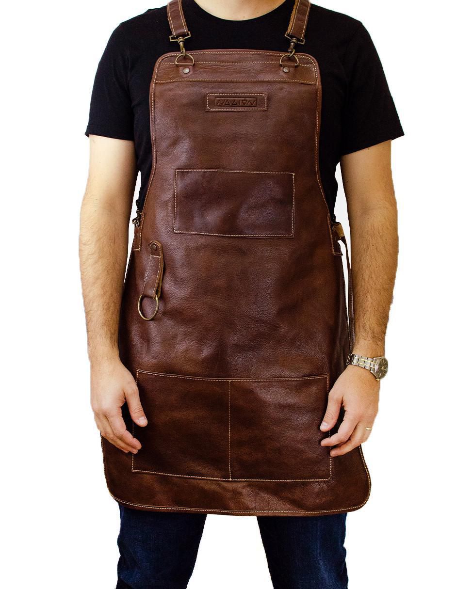 Delantal completo de piel