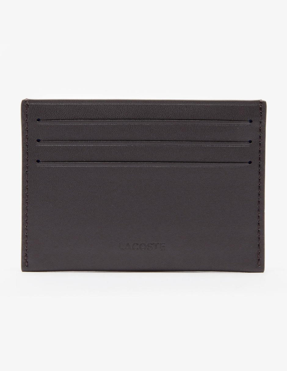 Tarjetero de piel para hombre 2