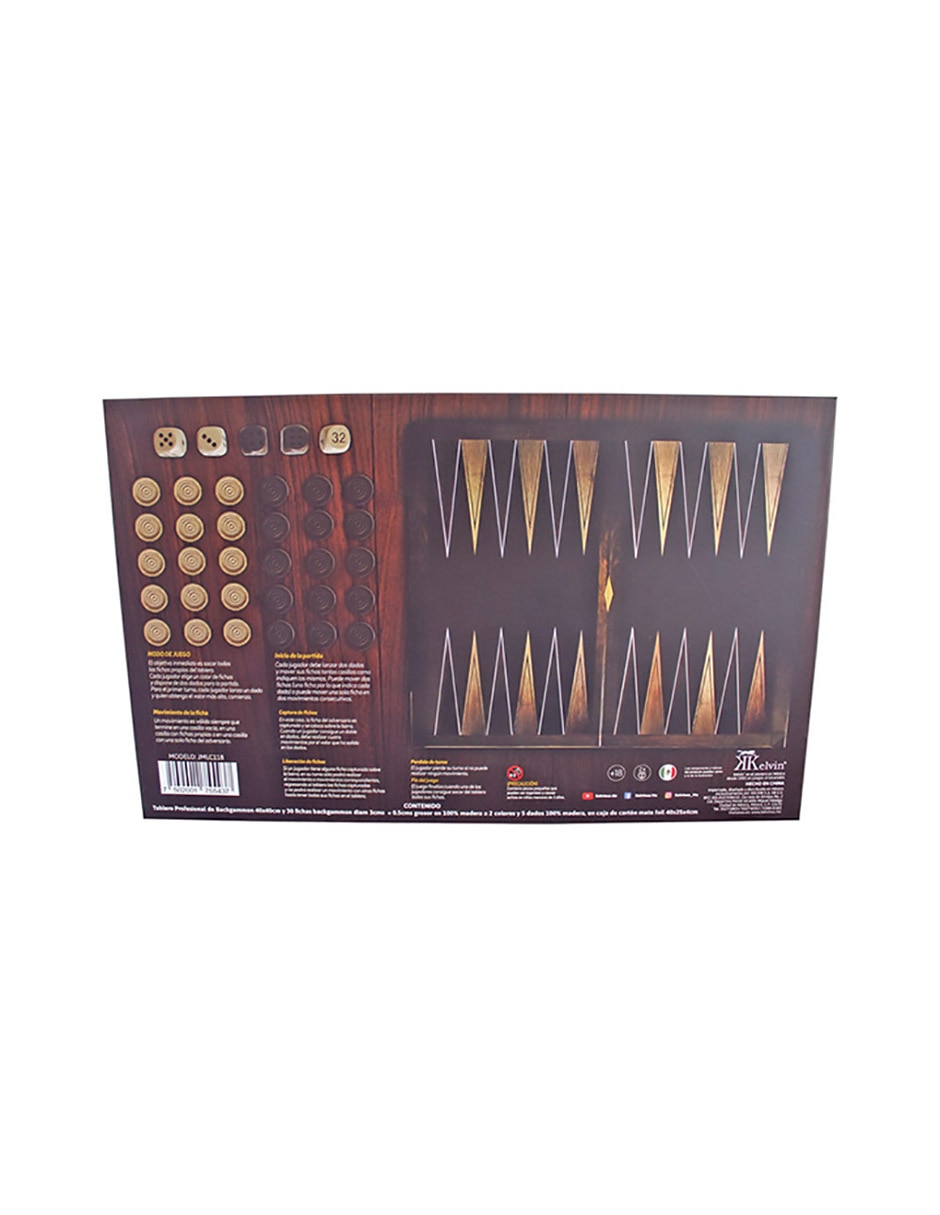 Backgammon juego de mesa 4