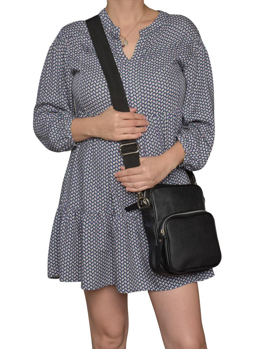 Bolsa messenger Mensajera de cuero unisex 6