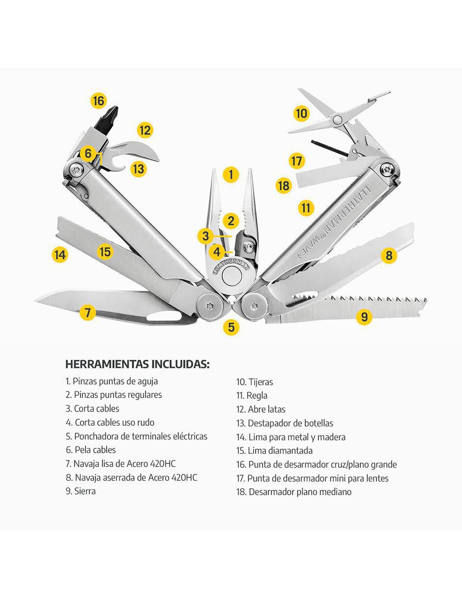 Kit navaja de acero inoxidable 3