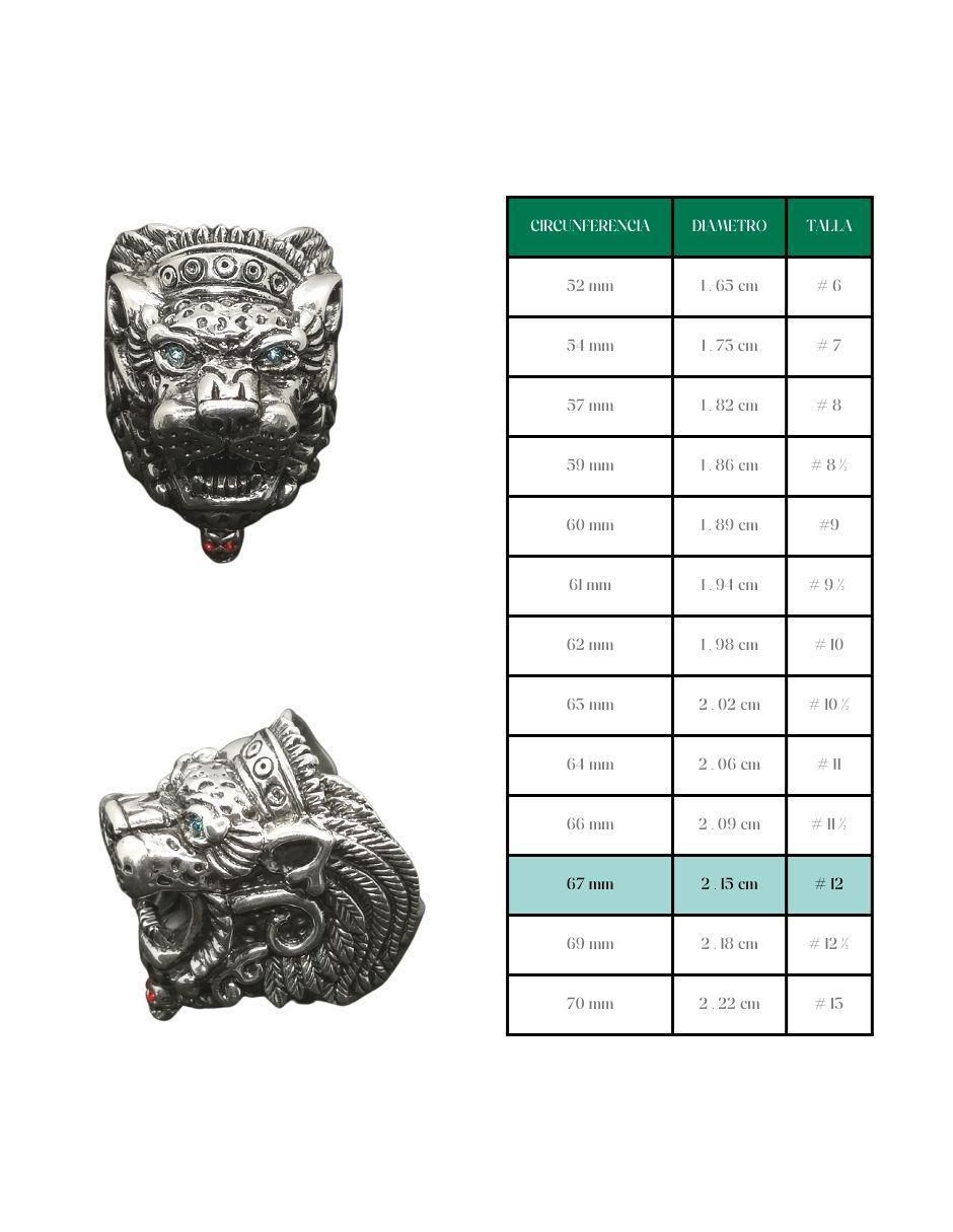 Anillo de león Animales P 925 de plata brillante 6