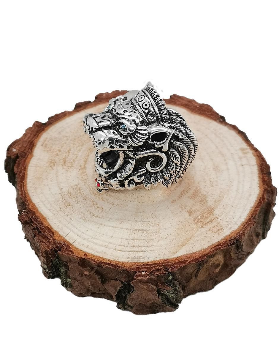 Anillo de león Animales P 925 de plata brillante 5