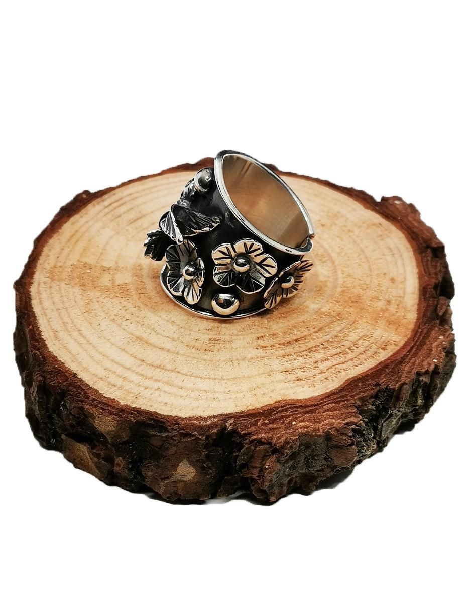 Anillo de colibrí Animales P 925 de plata brillante 5