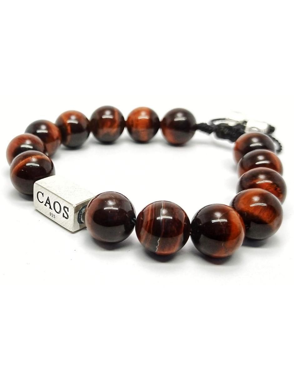 Pulsera Nabucco de plata con acabado brillante 3