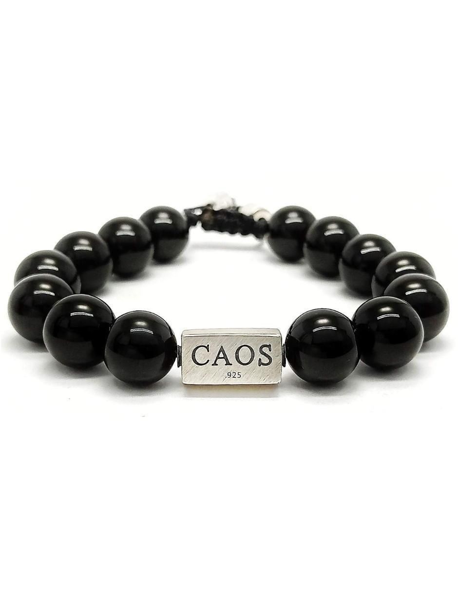 Pulsera de plata Baalam con acabado brillante