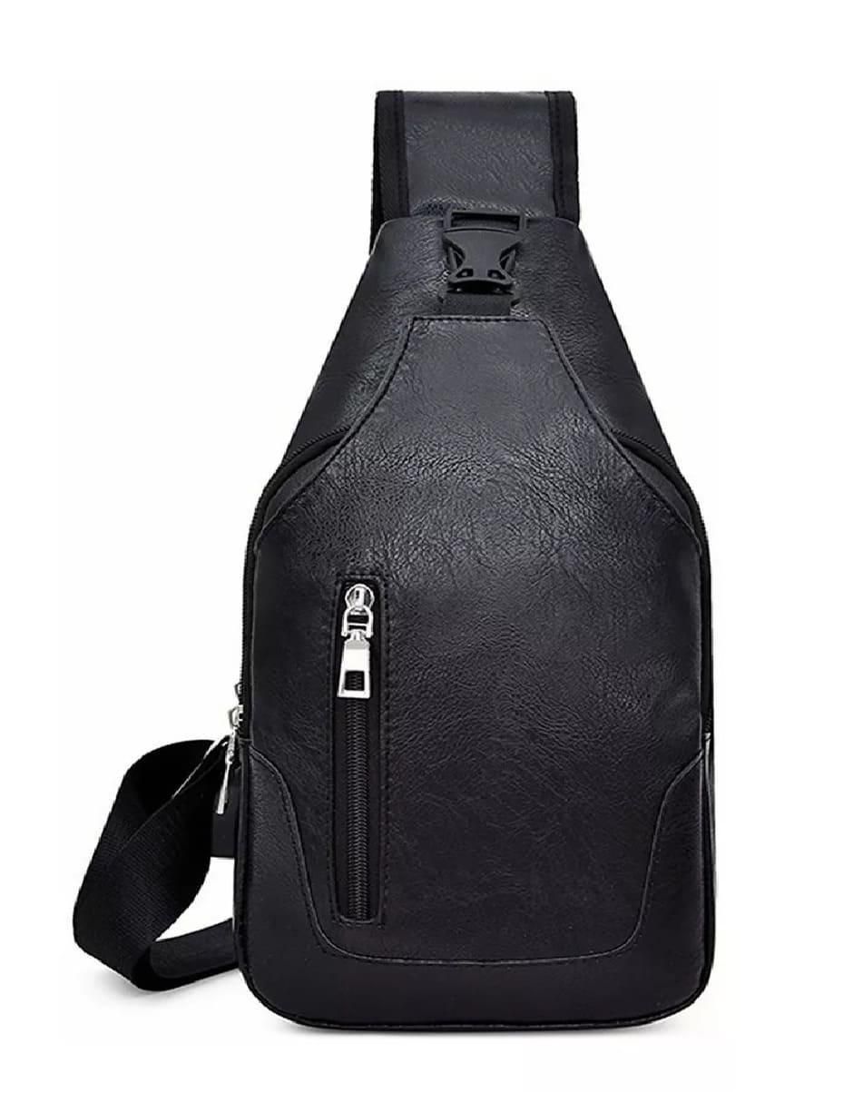 Bolsa bandolera Lab.G de cuero unisex