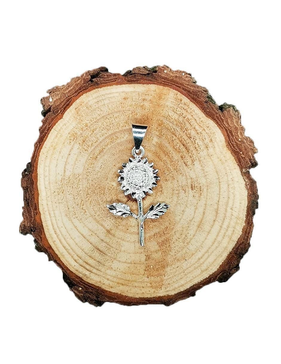 Dije de girasol Vadalú de plata P925